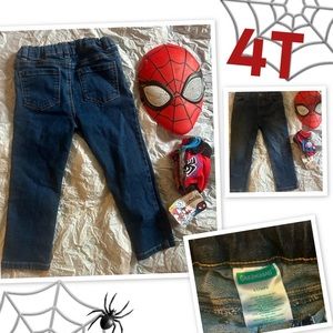 Garanimals Kids Denim Jeans with Spider-Man Mask